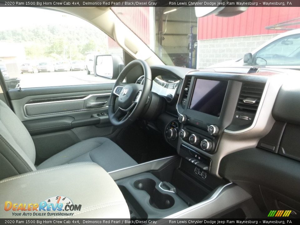 2020 Ram 1500 Big Horn Crew Cab 4x4 Delmonico Red Pearl / Black/Diesel Gray Photo #10