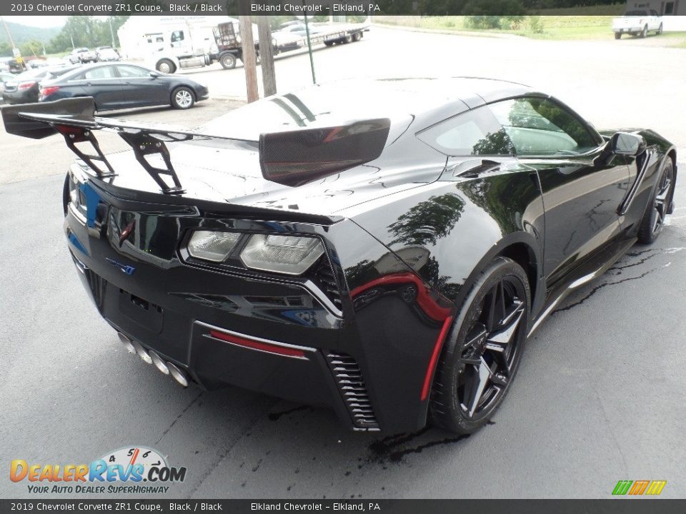 2019 Chevrolet Corvette ZR1 Coupe Black / Black Photo #10