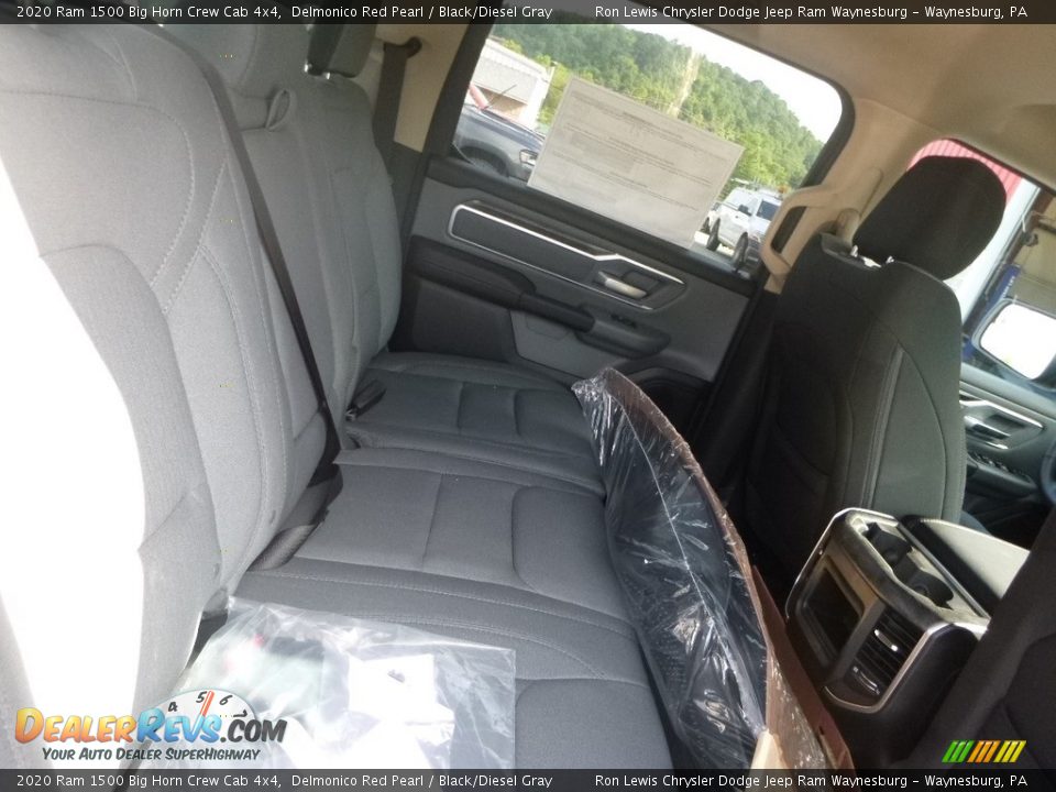 2020 Ram 1500 Big Horn Crew Cab 4x4 Delmonico Red Pearl / Black/Diesel Gray Photo #11