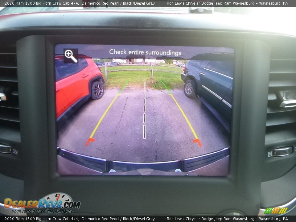 2020 Ram 1500 Big Horn Crew Cab 4x4 Delmonico Red Pearl / Black/Diesel Gray Photo #17