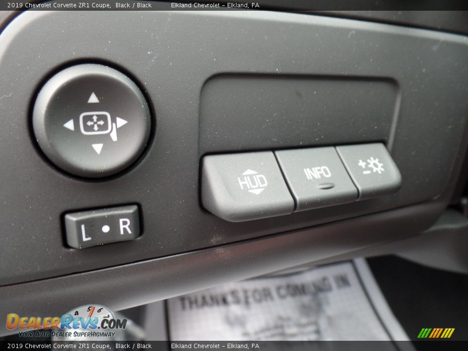 Controls of 2019 Chevrolet Corvette ZR1 Coupe Photo #20