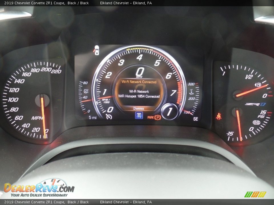 2019 Chevrolet Corvette ZR1 Coupe Gauges Photo #21