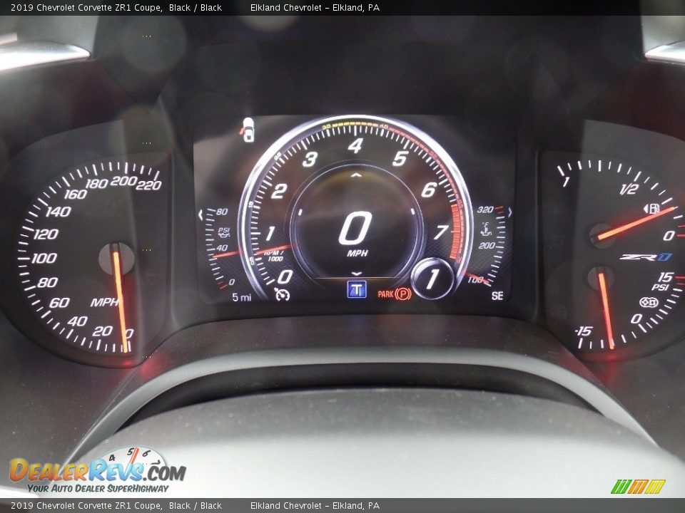 2019 Chevrolet Corvette ZR1 Coupe Gauges Photo #22