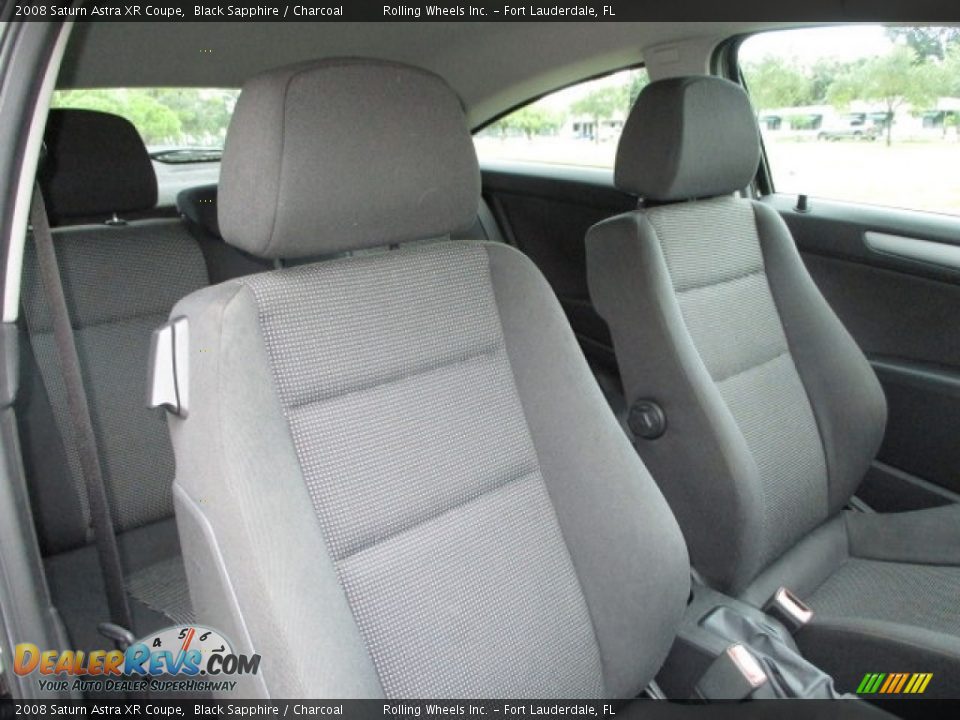 2008 Saturn Astra XR Coupe Black Sapphire / Charcoal Photo #26