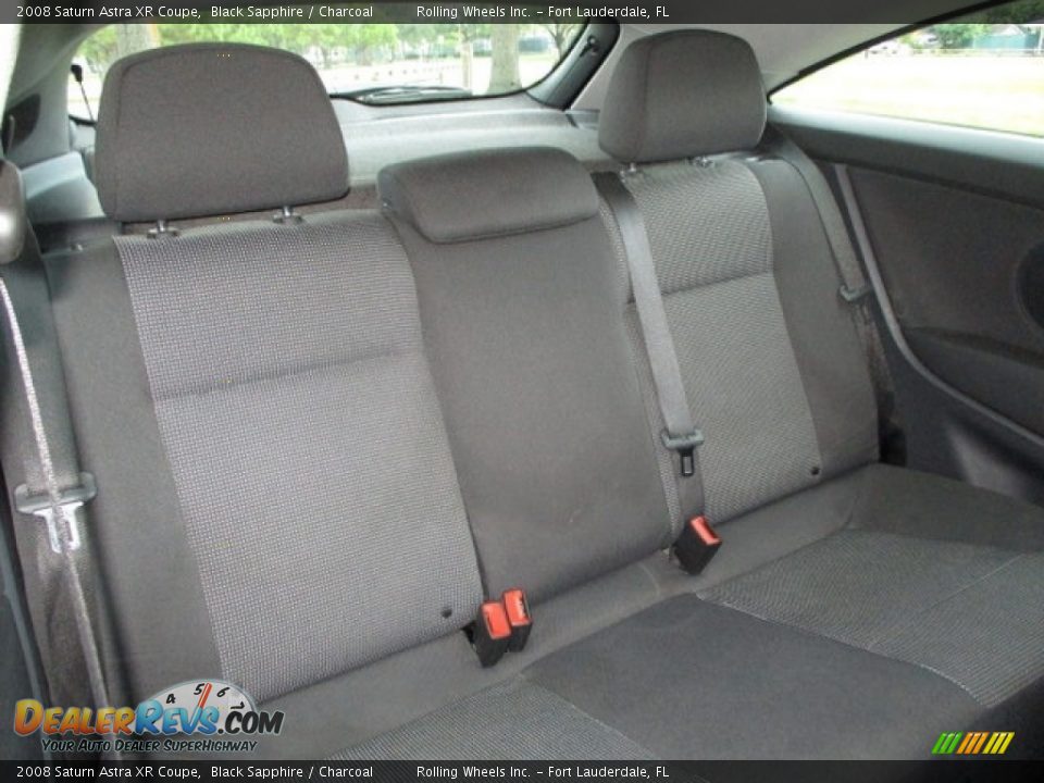2008 Saturn Astra XR Coupe Black Sapphire / Charcoal Photo #33
