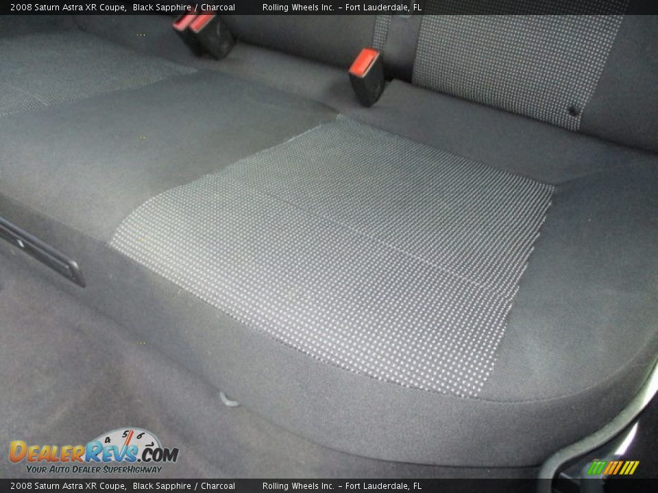 2008 Saturn Astra XR Coupe Black Sapphire / Charcoal Photo #35