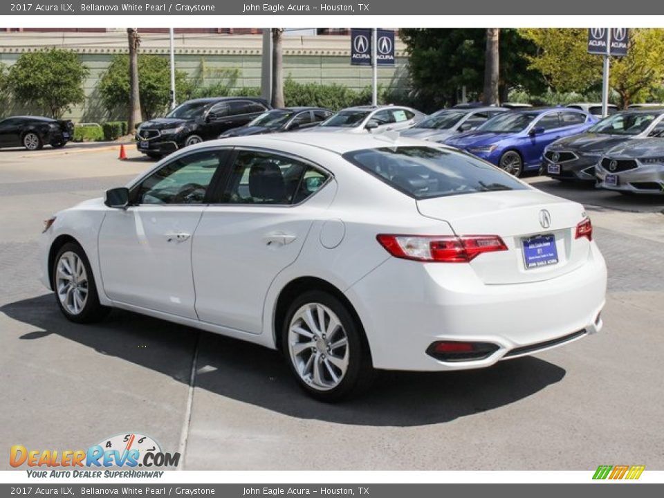 2017 Acura ILX Bellanova White Pearl / Graystone Photo #5