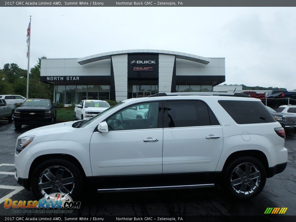 2017 GMC Acadia Limited AWD Summit White / Ebony Photo #1