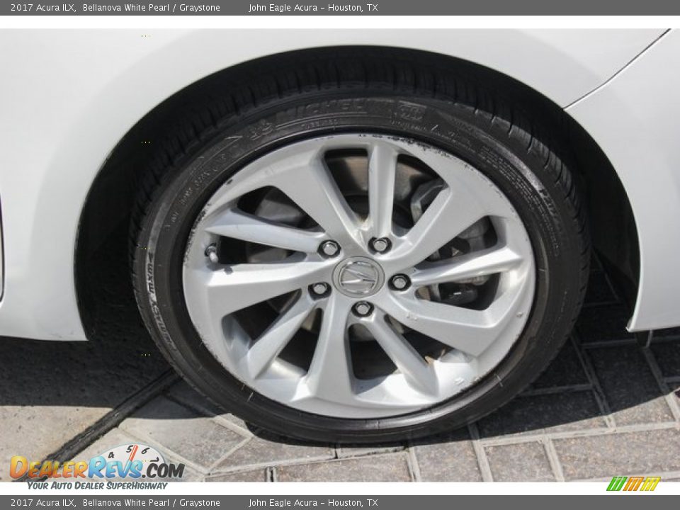 2017 Acura ILX Bellanova White Pearl / Graystone Photo #10