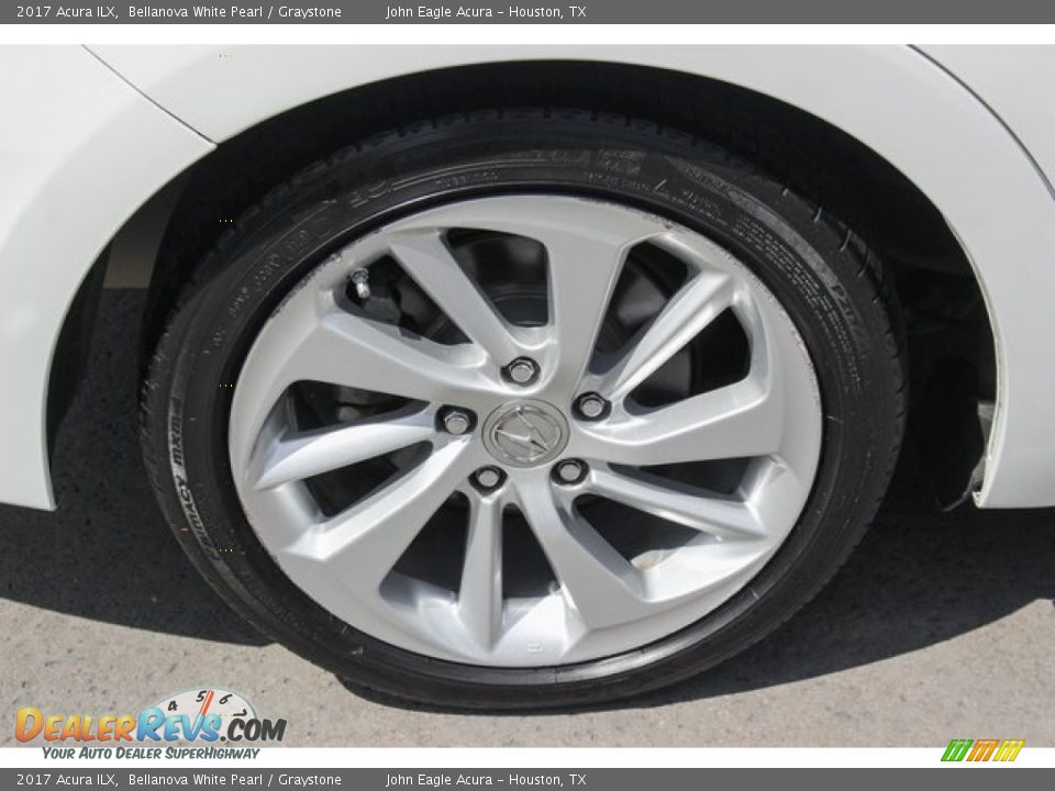 2017 Acura ILX Bellanova White Pearl / Graystone Photo #11