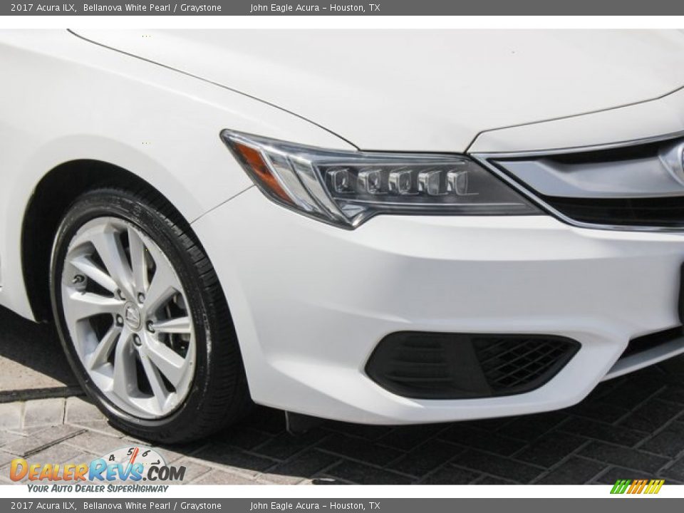 2017 Acura ILX Bellanova White Pearl / Graystone Photo #12