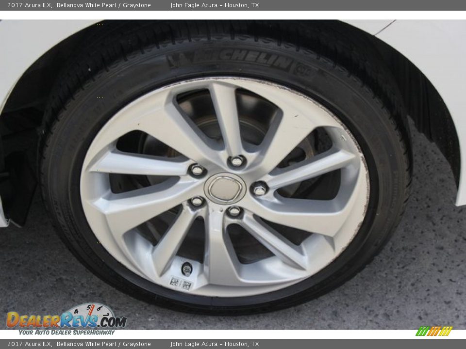 2017 Acura ILX Bellanova White Pearl / Graystone Photo #13