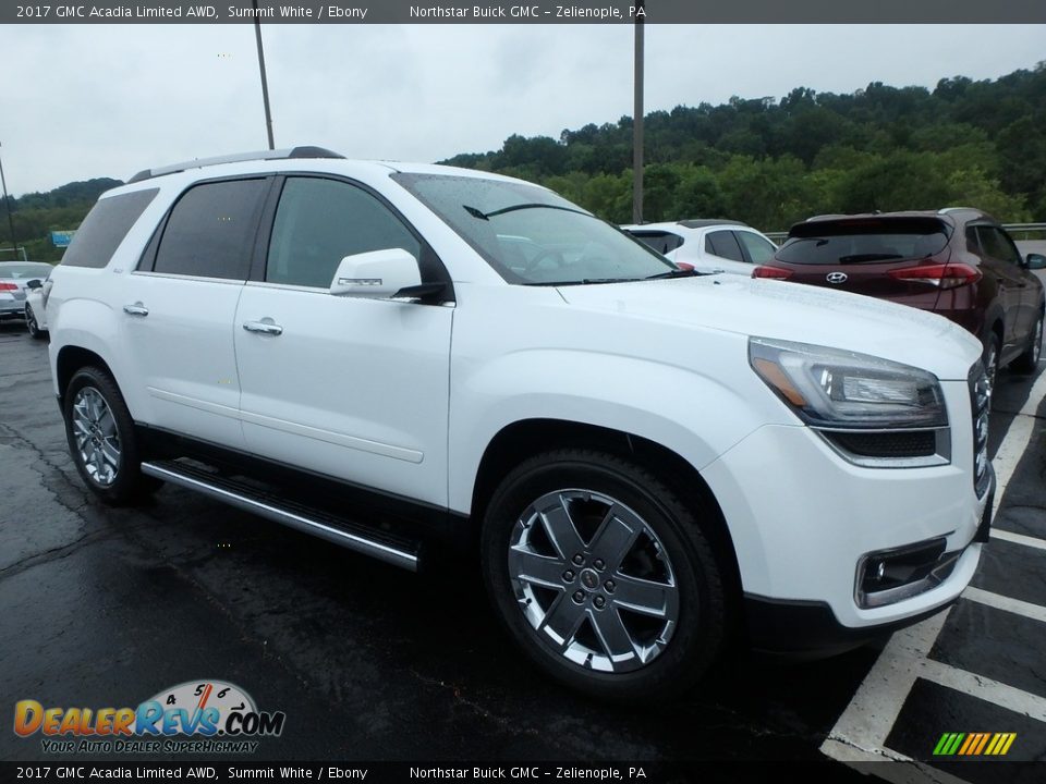 2017 GMC Acadia Limited AWD Summit White / Ebony Photo #4