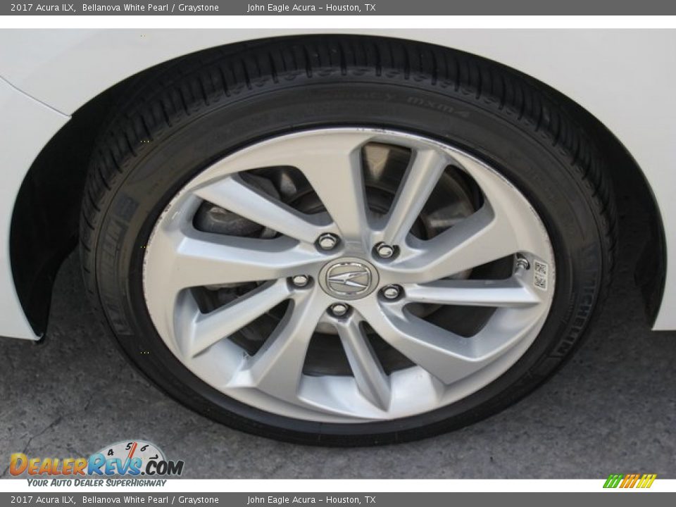 2017 Acura ILX Bellanova White Pearl / Graystone Photo #14