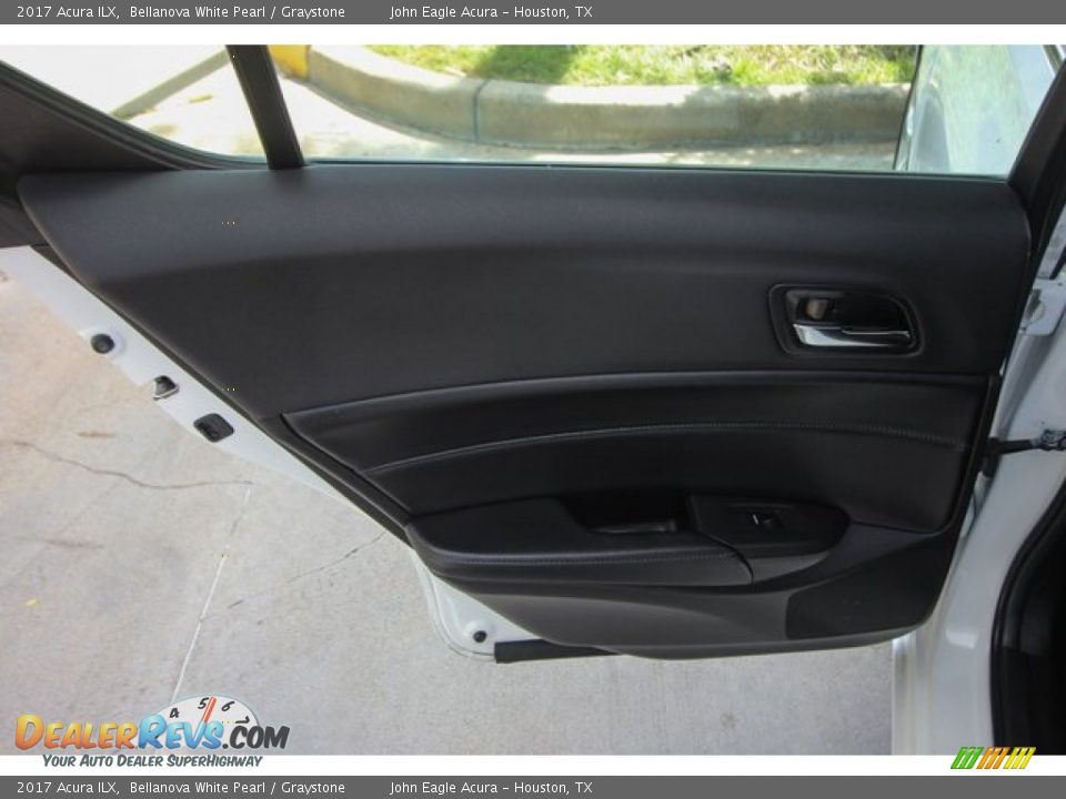 2017 Acura ILX Bellanova White Pearl / Graystone Photo #20