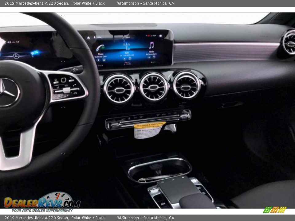 2019 Mercedes-Benz A 220 Sedan Polar White / Black Photo #6