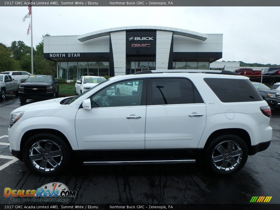 2017 GMC Acadia Limited AWD Summit White / Ebony Photo #13