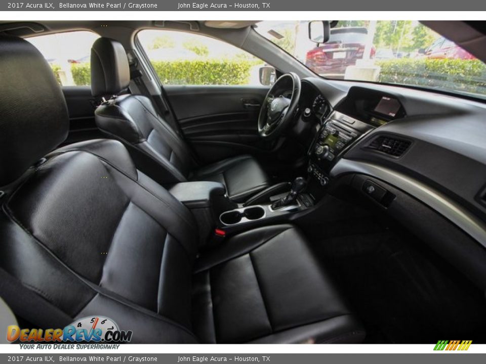 2017 Acura ILX Bellanova White Pearl / Graystone Photo #26
