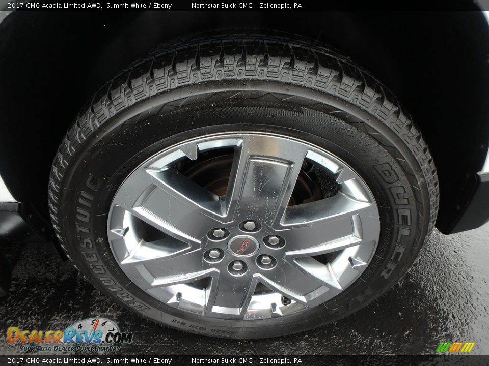 2017 GMC Acadia Limited AWD Summit White / Ebony Photo #14