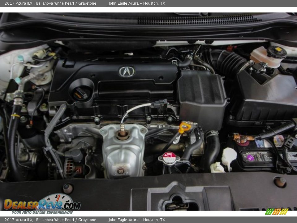2017 Acura ILX Bellanova White Pearl / Graystone Photo #27