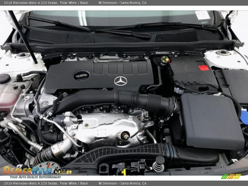 2019 Mercedes-Benz A 220 Sedan Polar White / Black Photo #8