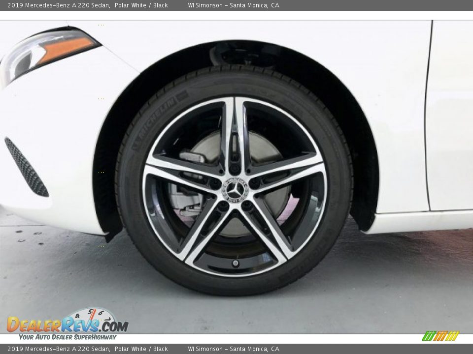 2019 Mercedes-Benz A 220 Sedan Polar White / Black Photo #9