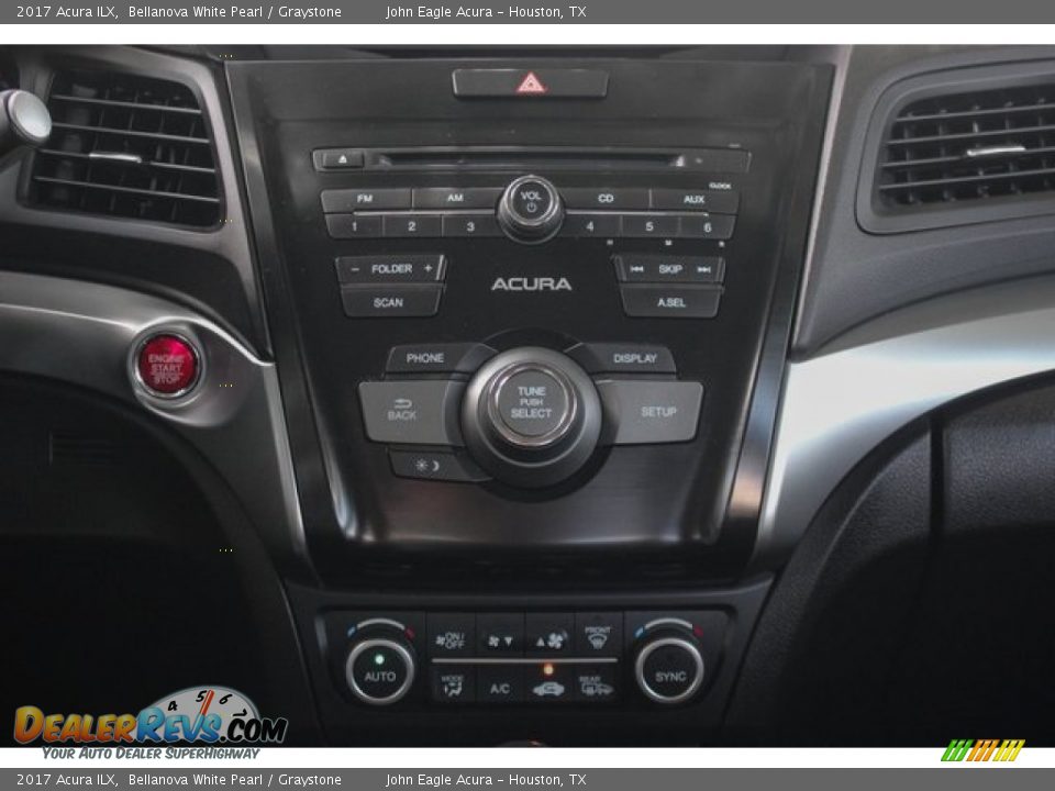 2017 Acura ILX Bellanova White Pearl / Graystone Photo #30