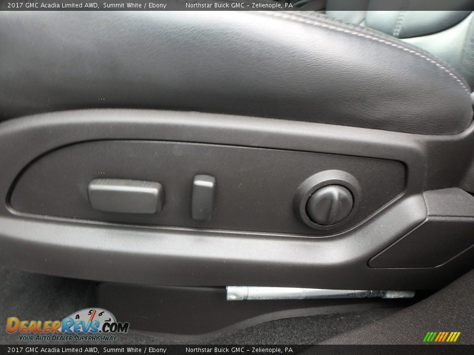 2017 GMC Acadia Limited AWD Summit White / Ebony Photo #17
