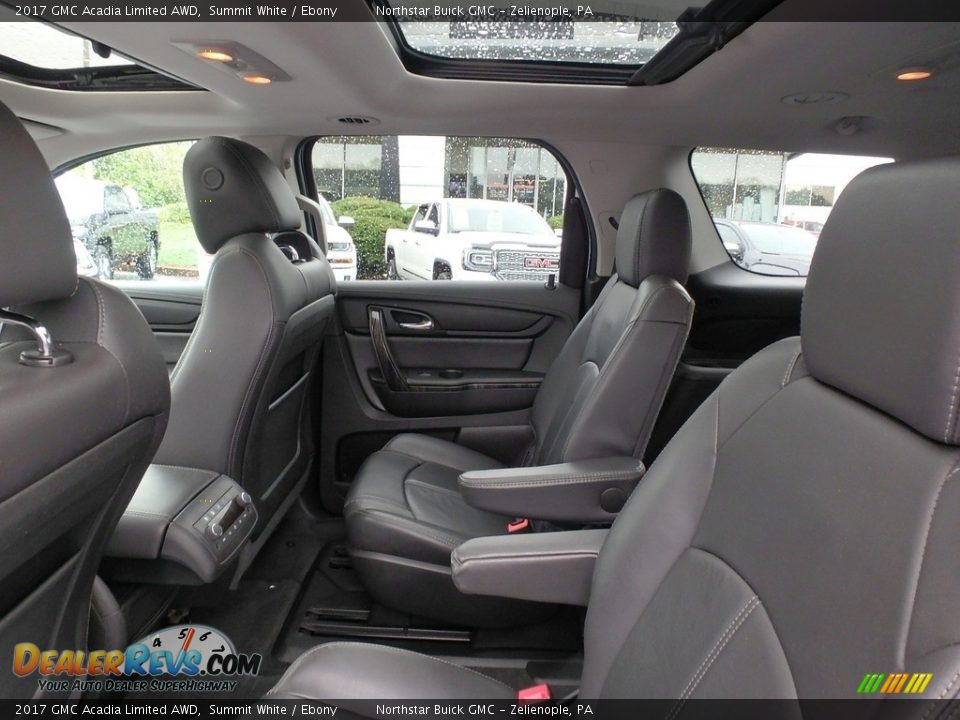 2017 GMC Acadia Limited AWD Summit White / Ebony Photo #19