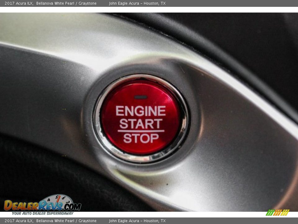 2017 Acura ILX Bellanova White Pearl / Graystone Photo #34