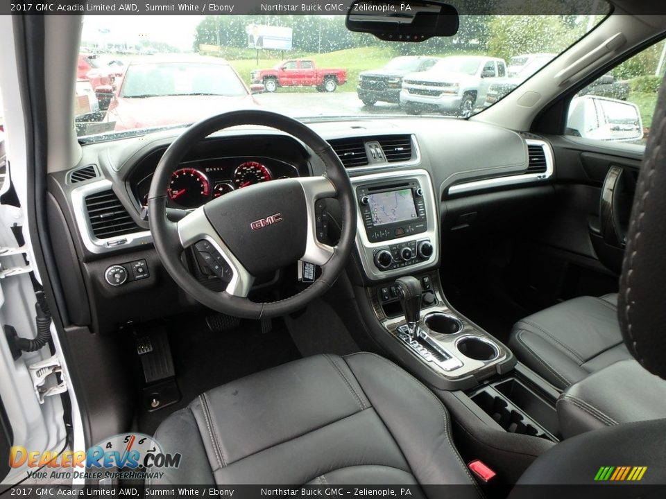 2017 GMC Acadia Limited AWD Summit White / Ebony Photo #21