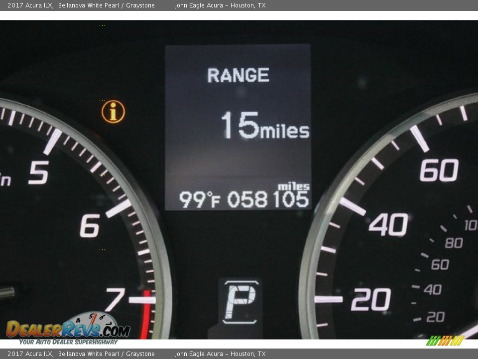 2017 Acura ILX Bellanova White Pearl / Graystone Photo #36