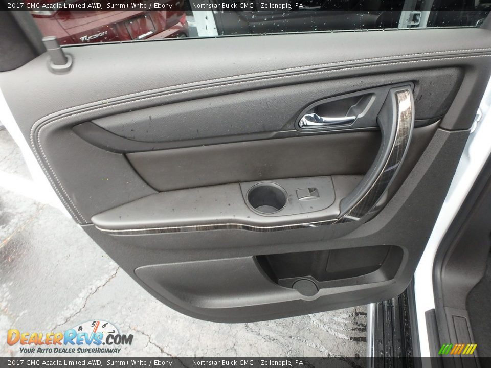 2017 GMC Acadia Limited AWD Summit White / Ebony Photo #22