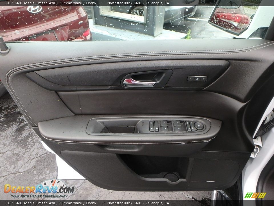 2017 GMC Acadia Limited AWD Summit White / Ebony Photo #23