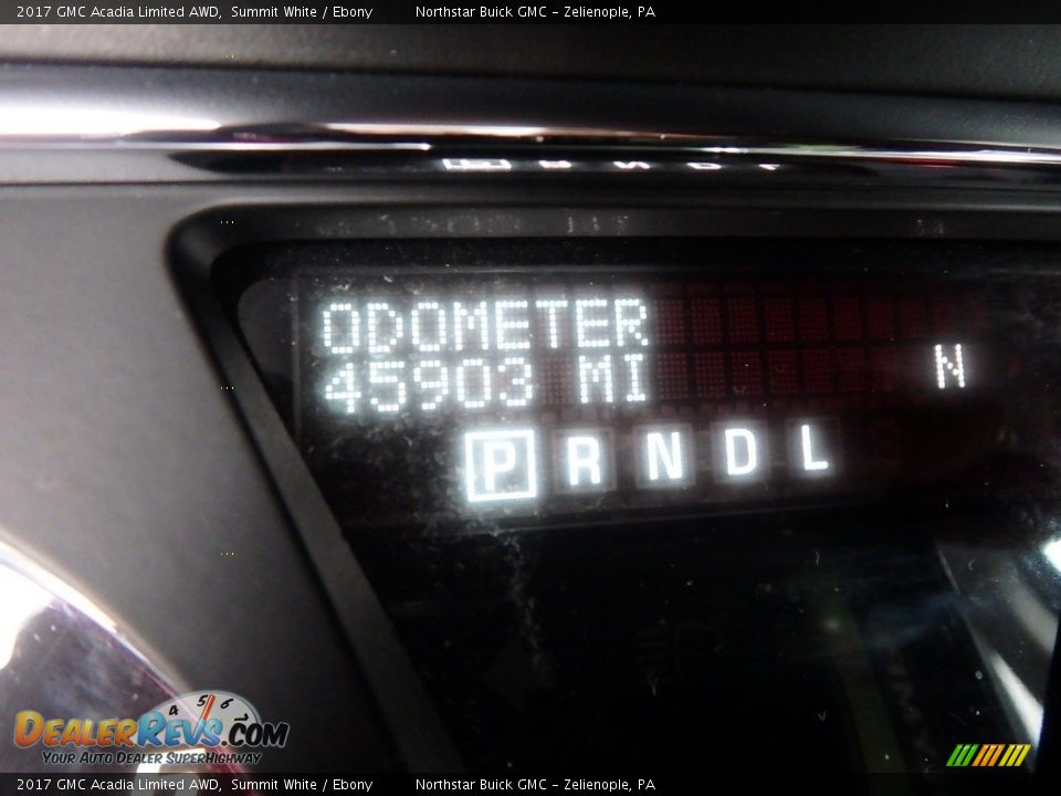 2017 GMC Acadia Limited AWD Summit White / Ebony Photo #30