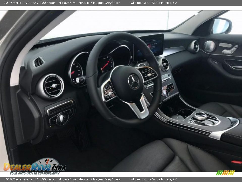 2019 Mercedes-Benz C 300 Sedan Mojave Silver Metallic / Magma Grey/Black Photo #4