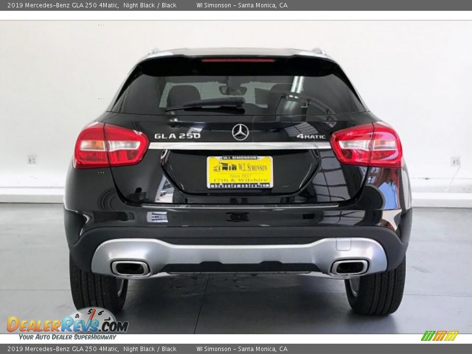 2019 Mercedes-Benz GLA 250 4Matic Night Black / Black Photo #3