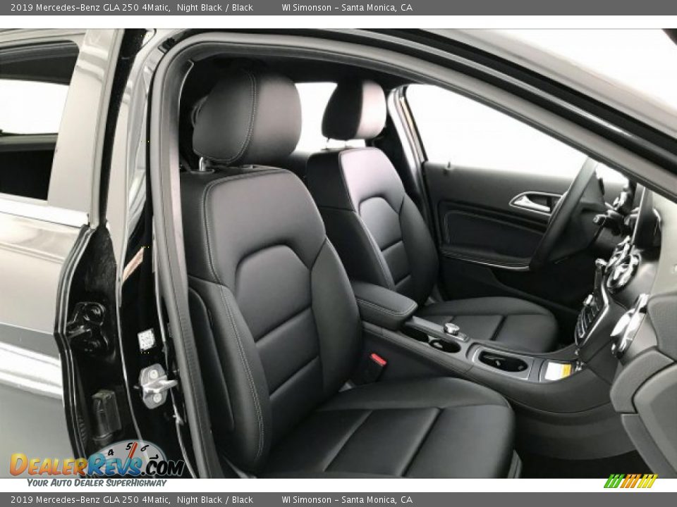 2019 Mercedes-Benz GLA 250 4Matic Night Black / Black Photo #5