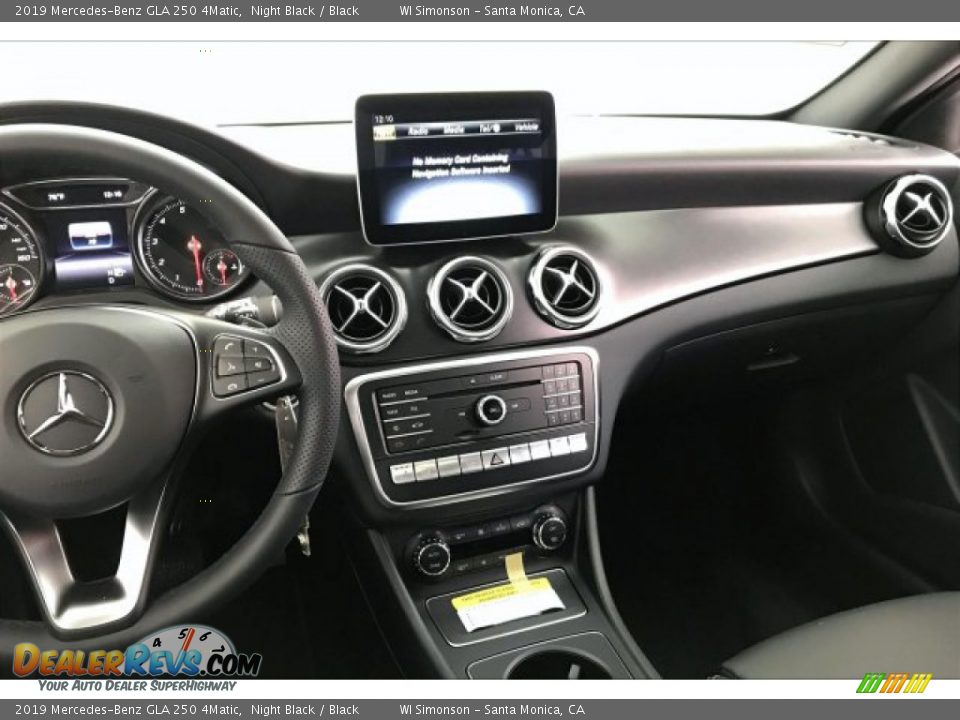 2019 Mercedes-Benz GLA 250 4Matic Night Black / Black Photo #6