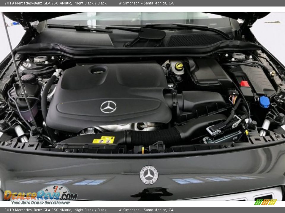 2019 Mercedes-Benz GLA 250 4Matic Night Black / Black Photo #8