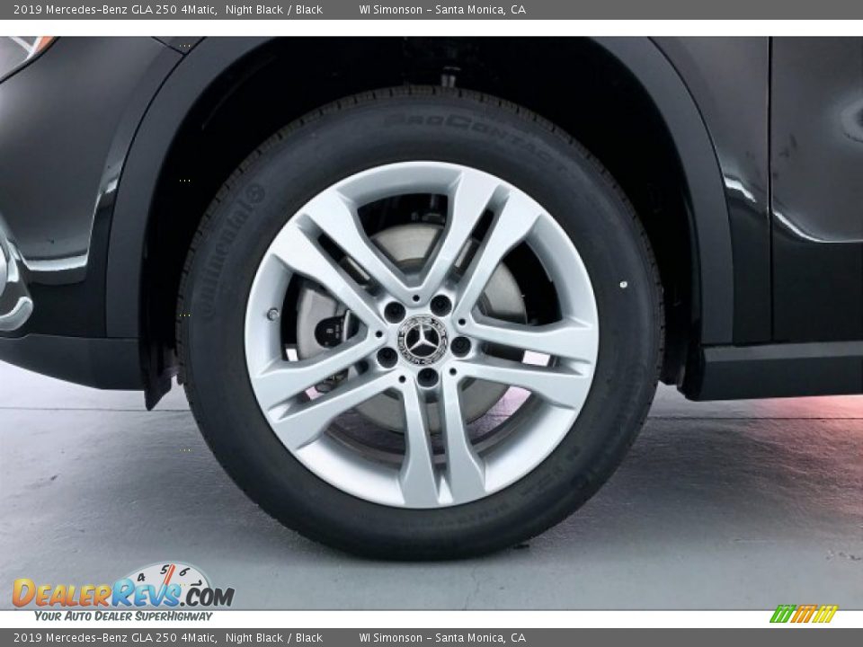 2019 Mercedes-Benz GLA 250 4Matic Night Black / Black Photo #9
