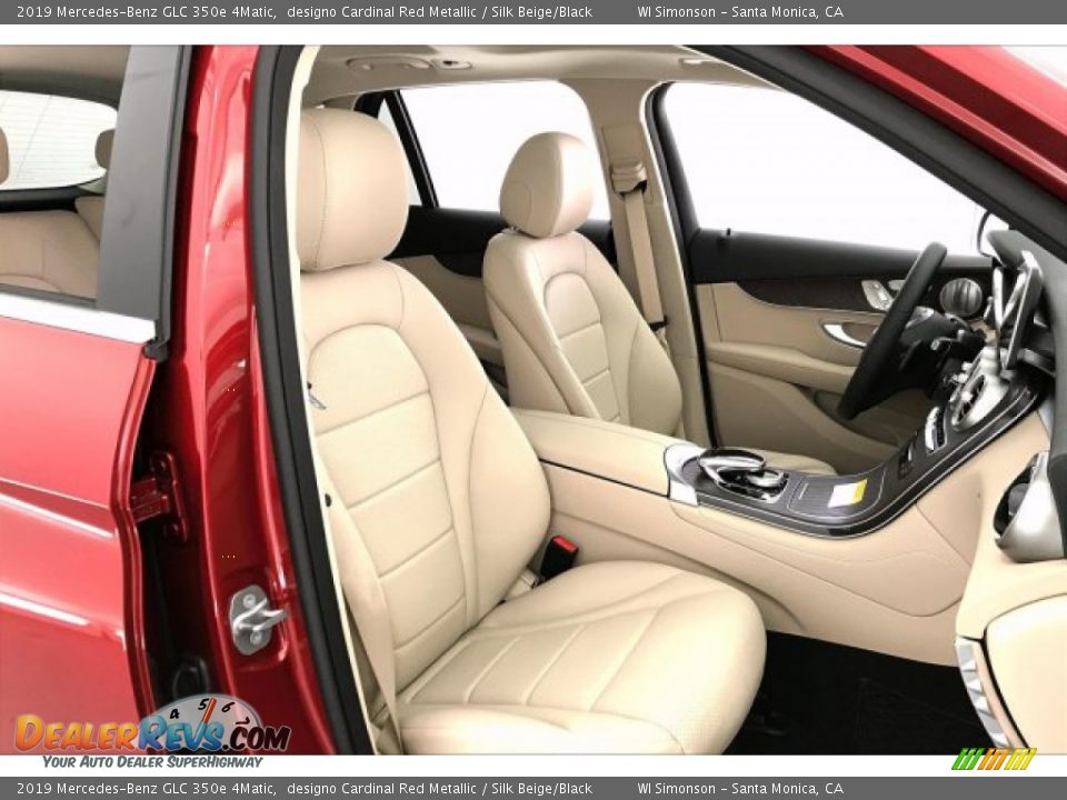 2019 Mercedes-Benz GLC 350e 4Matic designo Cardinal Red Metallic / Silk Beige/Black Photo #5