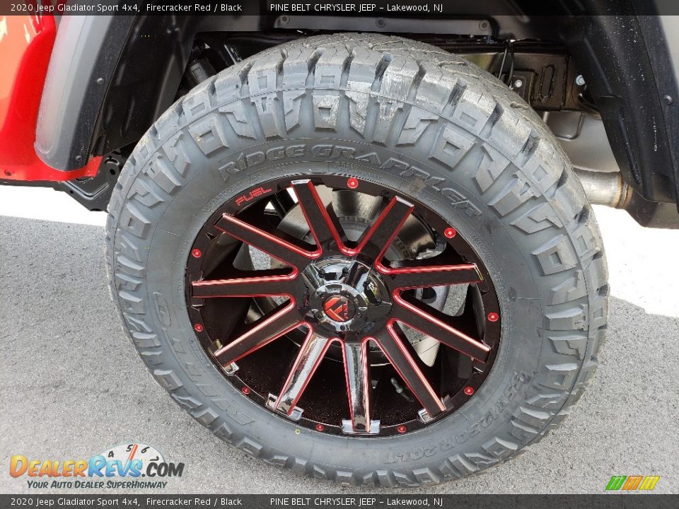 2020 Jeep Gladiator Sport 4x4 Firecracker Red / Black Photo #6