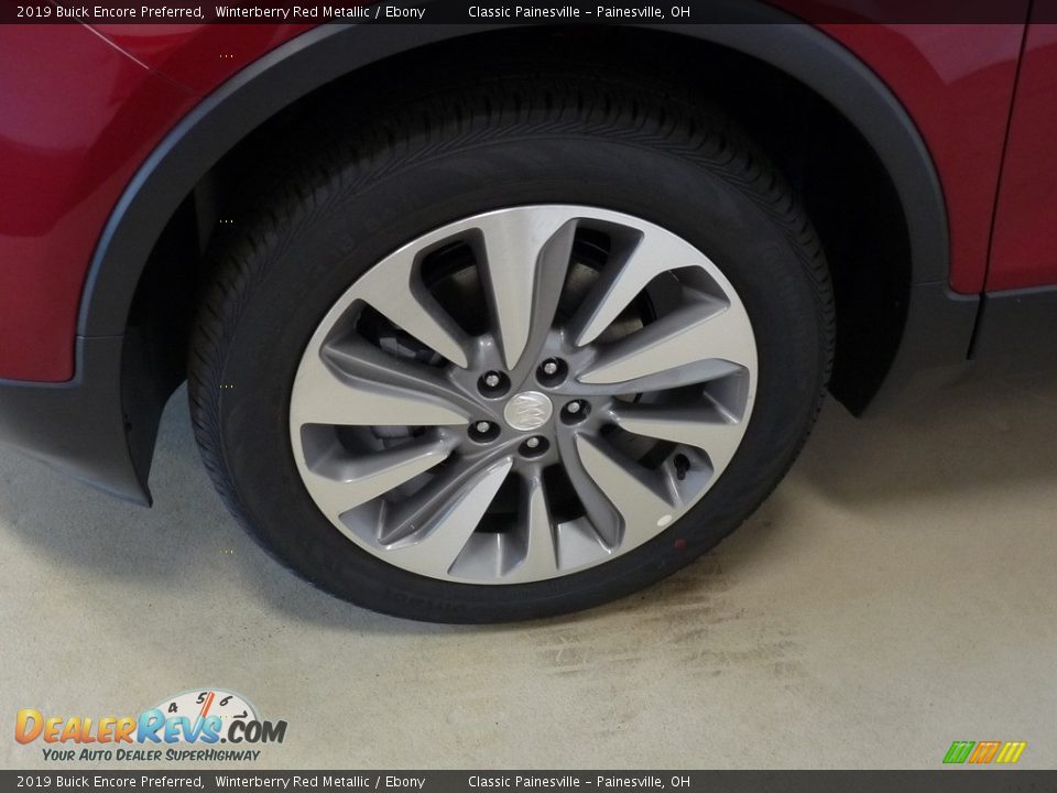 2019 Buick Encore Preferred Winterberry Red Metallic / Ebony Photo #5