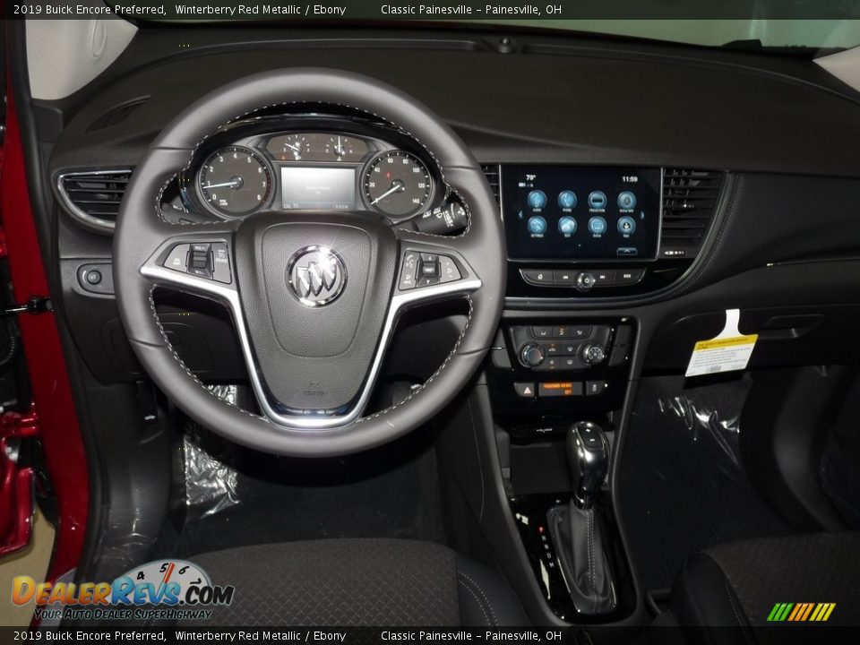 2019 Buick Encore Preferred Winterberry Red Metallic / Ebony Photo #8