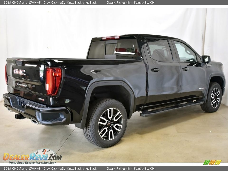 2019 GMC Sierra 1500 AT4 Crew Cab 4WD Onyx Black / Jet Black Photo #2