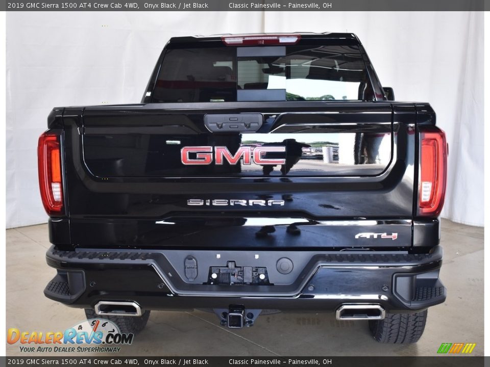 2019 GMC Sierra 1500 AT4 Crew Cab 4WD Onyx Black / Jet Black Photo #3