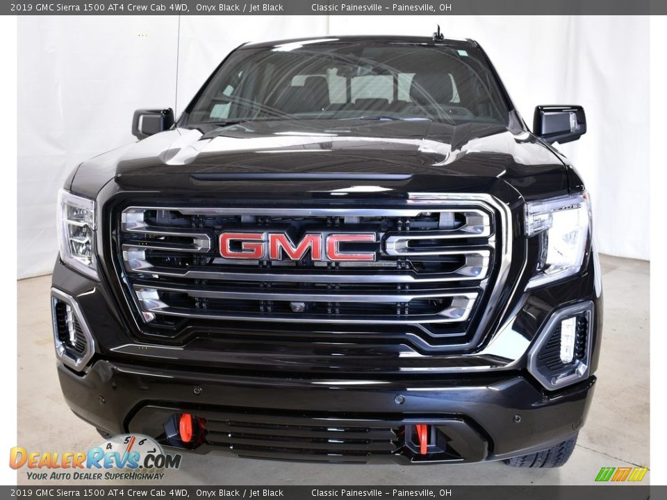 2019 GMC Sierra 1500 AT4 Crew Cab 4WD Onyx Black / Jet Black Photo #4