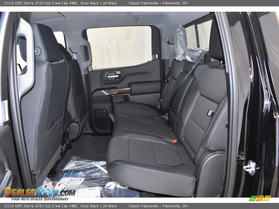 Rear Seat of 2019 GMC Sierra 1500 SLE Crew Cab 4WD Photo #7