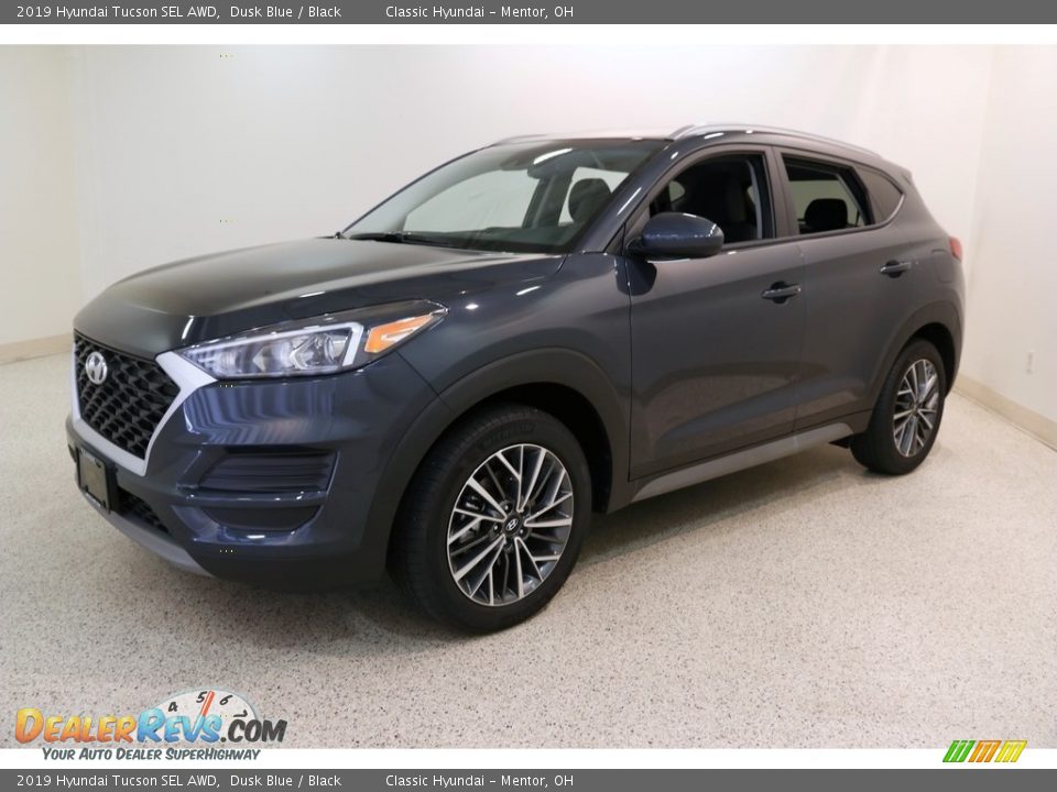2019 Hyundai Tucson SEL AWD Dusk Blue / Black Photo #3